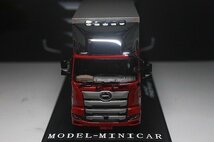 ▲超希少！HINO特注！1/43 日野 PROFIA プロフィア Truck トラック コンテナ 作業車 赤_画像2