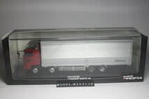 ▲超希少！HINO特注！1/43 日野 PROFIA プロフィア Truck トラック コンテナ 作業車 赤_画像1