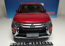 ▲超希少！三菱 1/18 MITSUBISHI アウトランダー OUTLANDER 赤_画像2