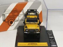 ▲Black Wheels！限定品！Camel Trophy！LAND ROVER 1/64 ランドローバー Defender 110 ディフェンダー 新品_画像3