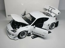 ▲超絶版！全開閉！DCM 1/18 Toyota トヨタ GT86 86 GT PANDEM パンデム Rocket Bunny 白 新品_画像1