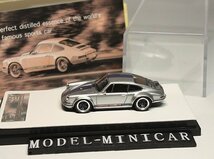 ▲超希少！世界限定999台！Singer 1/64 ポルシェ Porsche 911 Singer 銀 新品 930 964 RWB_画像1