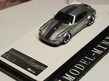 ▲超希少！世界限定999台！Singer 1/64 ポルシェ Porsche 911 Singer 銀 新品 930 964 RWB_画像2