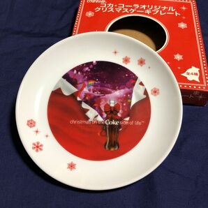 【非売品】コカコーラ オリジナル クリスマスケーキプレート 