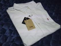 　VAN JAC 　店舗限定　長袖オックスフォード刺繍BDシャツ　ホワイト　LL 　新品未使用　　アイビー　 トラディショナル_画像2