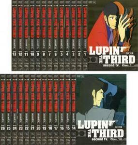 ルパン三世 LUPIN THE THIRD second tv. 全26枚 第1話～第155話 最終話 レンタル落ち 全巻セット 中古 DVD