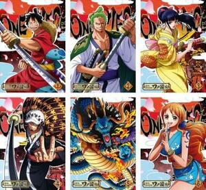 ONE PIECE ワンピース 20thシーズン ワノ国編 第一幕 全6枚 vol.1、2、3、4、5、6 レンタル落ち 全巻セット 中古 DVD