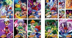  Metal Fight Beyblade all 13 sheets all 6 volume + Battle b radar z compilation all 7 volume rental all volume set used DVD