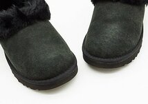 ◇【UGG アグ】ニタ ムートン スリッポン 1011894 ブラック 23cm_画像4