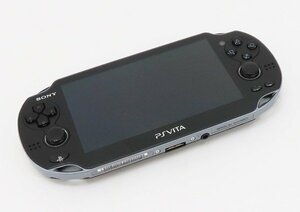 ○【SONY ソニー】PS Vita 3G/Wi-Fiモデル PCH-1100 クリスタルブラック