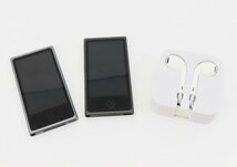 ◇ジャンク【Apple アップル】iPod nano 16GB 第7世代 2台 ME971J/A、MKN52J/A デジタルオーディオプレーヤー スペースグレイ_画像8