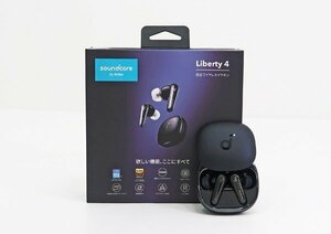 ◇美品【Anker アンカー】Soundcore Liberty 4 イヤホン ミッドナイトブラック