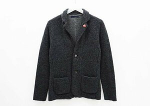 ◇【LARDINI ラルディーニ】ウールジャケット JHLJM18 グレー XS