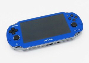 ○【SONY ソニー】PS Vita 3G/Wi-Fiモデル PCH-1100 サファイアブルー