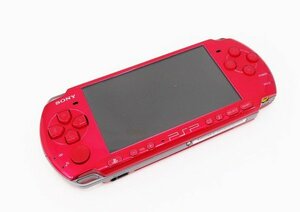 ○【SONY ソニー】PSP-3000 ラディアントレッド