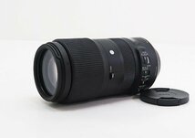 ◇ジャンク【SIGMA シグマ】100-400mm F5-6.3 DG OS HSM Contemporary ニコン用 一眼カメラ用レンズ_画像1