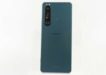 ◇【Sony】Xperia 1 III 512GB SIMフリー XQ-BC42 スマートフォン フロストグリーン_画像1