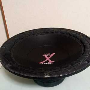 ★KICKER キッカー XPL X15C kicker 600W 4Ω SVC 15インチ 38㎝ サブウーハー★ 1本