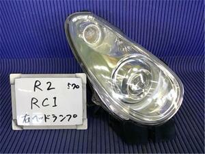 スバル 純正 R2 《 RC1 》 右ヘッドライト 84001KG040 P60700-23004018