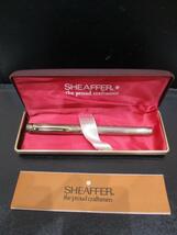 16065　筆記用具★SHEAFFER シェーファー 万年筆　タルガ ペン先 14K ゴールド_画像1