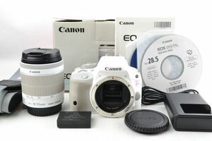 ★超極上★CANON キヤノン EOS Kiss X7 ボディ 18-55 IS STM シャッター回数7800 元箱付★♯12922