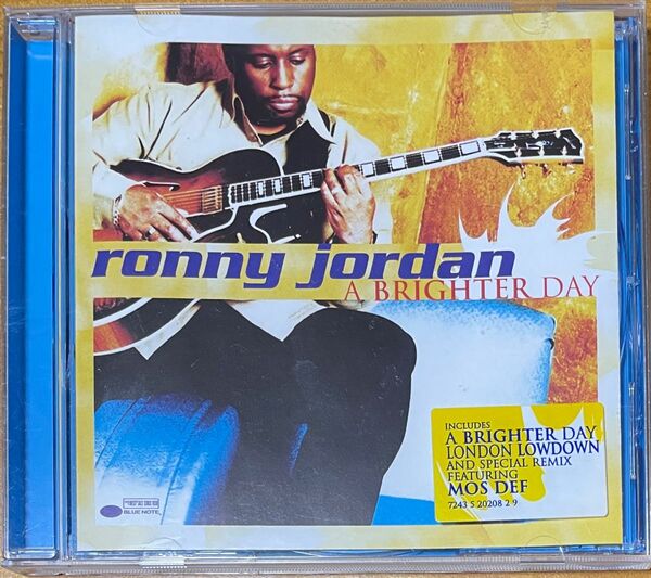 z11 Ronny Jordan A Brighter Day UK Jazz Hip Hop R&B 中古品