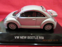 希少　レア　珍品　入手困難　VOLKSWAGEN NEW BEETLE RSI　ニュービートルＲＳＩ　オートアート　1/64_画像6