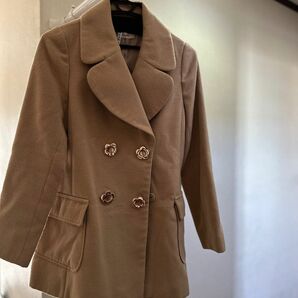 titiy&co キャメルコート　ダッフルコート