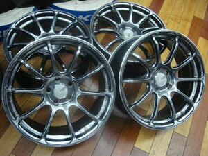 アドバンレーシングRSⅢ 19インチホイール4本組　19x8.5J　5H　PCD114.3　OFF38　川越