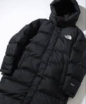 新品未使用 THE NORTH FACE ノースフェイス ベンチコート ロングコート ダウンコート アウター スポーツ 観戦 ブラック 黒 L 海外正規品_画像3