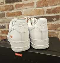 送料込★Supreme×NIKE☆Air Force 1 US9 27cm White ホワイト 白 エアフォース ナイキ シュプリーム_画像9