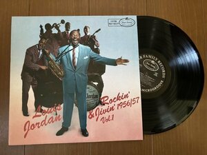 ★状態「ｃ」西ドイツ版 1986年 LOUIS JORDAN ルイジョーダン / ROCKIN' & JIVIN' 1956 57 VOL.1 SWING JIVE レコード アナログ盤 LP