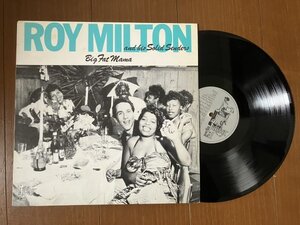 状態「A」1985年 スウェーデン版 ROY MILTON&HIS SOLID SENDERS 「Big Fat Mama」R&B Blues JUMP JIVE&SWING レコード アナログ盤 LP