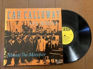 状態「C」★1986年製 キャブキャロウェイ CAB CALLOWAY -「 MINNIE THE MOOCHER」オーケストラ スキャット レコード アナログ盤 LP