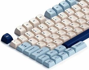 ゲーミングキーキャップ PBTキーキャップセット 113キー　キーボード用キーキャップ メカニカルキーボード交換用