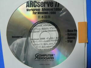 送料最安 120円 CDC51：日本語版アークサーブ　ARCserve For Windows NT　BaseProduct/Options/Agents/Trials　by COMPUTER-ASSOCIATES