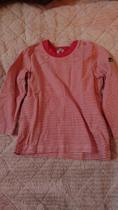 ミキハウス 長袖Tシャツ 70～80 