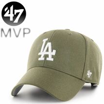 ☆正規品新品☆47BRAND DODGERS MVP 47ブランド フォーティセブン キャップ 野球帽 MVPシリーズ ドジャース サンダルウッド_画像1