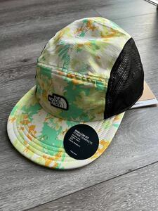 ☆正規品新品☆THE NORTH FACE CLASS V CAMP HAT ノースフェイス キャップ 帽子 NF0A5FXJ メッシュキャップ 迷彩イエロー 5N0 ワンサイズ