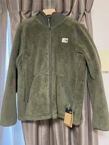 新品 THE NORTH FACE ノースフェイス【Lサイズ】ふわもこシェルパフリース CAMPSHIRE フルジップ /BURNT OLIVE GREEN