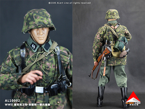 ALERT LINE 1/6 ドイツSS ダス・ライヒ上等兵 制服＆アクセサリーセット AL-10002 GERMAN WAFFEN-SS SOLDIER UNIFORM SET&ACCESSORIES 新品