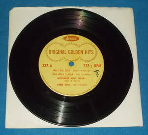 ☆7inch EP★US盤●V.A.「Original Golden Hits」JERRY WALLACE/THE CHAMPS/JAN & DEAN/RAY SHARPE等/60s名曲!●