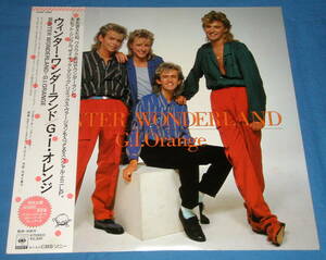 ☆LP★80s名盤!●G.I. ORANGE/G.Iオレンジ「Winter Wonderland/ウィンター・ワンダーランド」帯・ステッカー付●