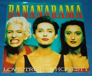 ☆7inch EP★US盤●BANANARAMA/バナナラマ「Love, Truth & Honesty/ラヴ、トゥルース＆オネスティ」80s名曲!●