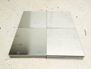ステンレス板 端材 SUS304 約150×150×1.5 80枚セット 計20kg