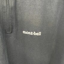 mont-bell モンベル ジオライン L.W. ハイネックシャツ ハーフジップ L 1107488 キャンプ アウトドア 登山 mc01060635_画像4