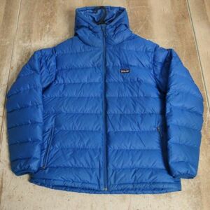 Patagonia パタゴニア ハイロフト ダウン セーター フーディー Lサイズ キャンプ アウトドア 登山 防寒 現状品 mc01062074