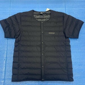 ◆１円～!!◆ mont-bell モンベル スペリオルダウン MEN’S M アウトドア 軽量 トレッキング キャンプ 登山 防寒 半袖 ダウン mc01062133