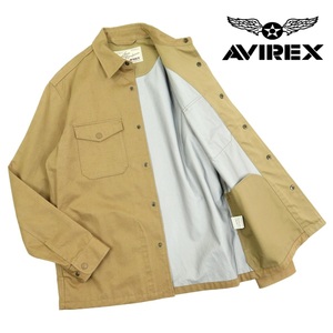 【B2636】【美品】AVIREX アビレックス DIAPLEX ディアプレックス ミリタリージャケット 6152142 サイズL