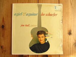 レア希少 / Lee Schaefer And ジム・ホール Jim Hall / A Girl And A Guitar / United Artists / UAL 4012 / US盤 / オリジナル